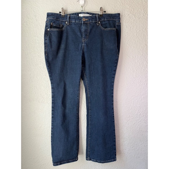 torrid Denim - Torrid Denim Bootcut Jeans Dark Wash Plus Size 16S‎ Short Petite